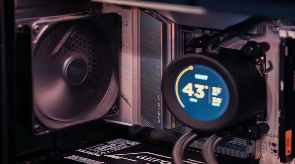 how to build a PC first boot BIOS screen