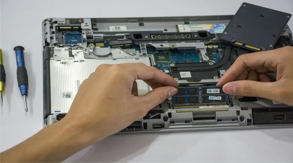 buying a laptop upgrade options RAM storage
