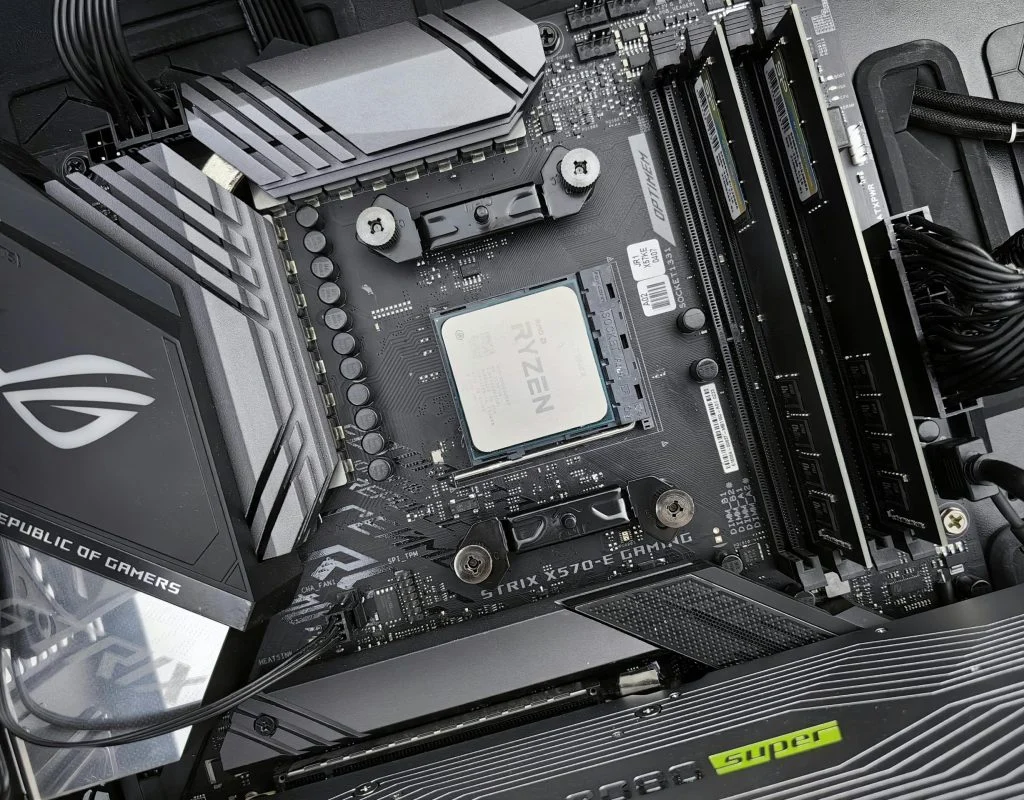 Installing a graphics card inside a desktop computer system