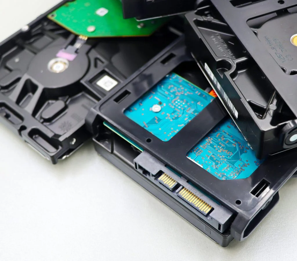 Infographic comparing external storage and cloud storage