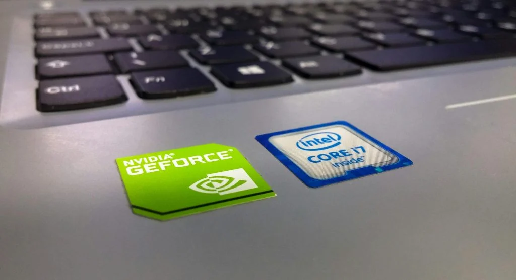 Screenshot of system details on a laptop